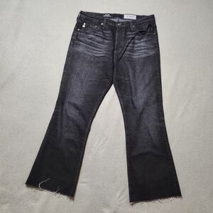 AG Jodi High Rise Slim Flare Crop Jeans Sz 31R